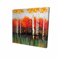 Fondo 32 x 32 in. Birches by Fall-Print on Canvas FO2790228